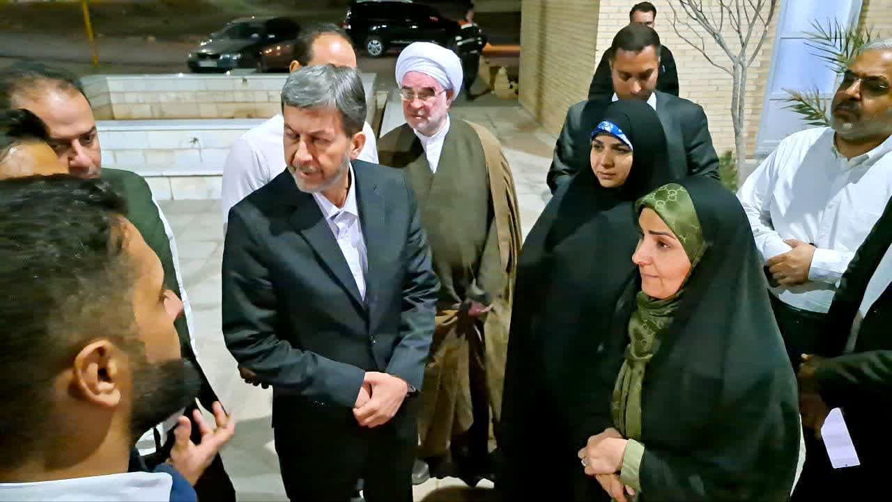 سفر ، وزیر راه و ترابری به بیابانک ، آخر فروردین 1404 